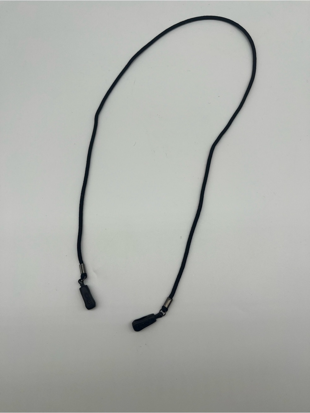 Black Glasses Retainer Cord - Sleek Secure Fit